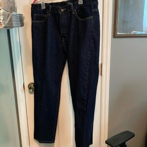 Faded Glory Blue Straight Jeans Classic Fit Size 36 x 30